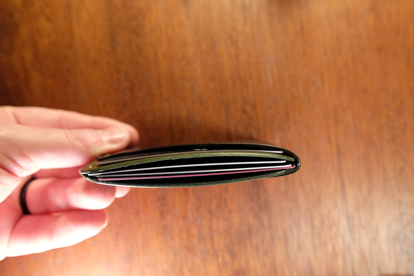 3 Pocket Card Holder
